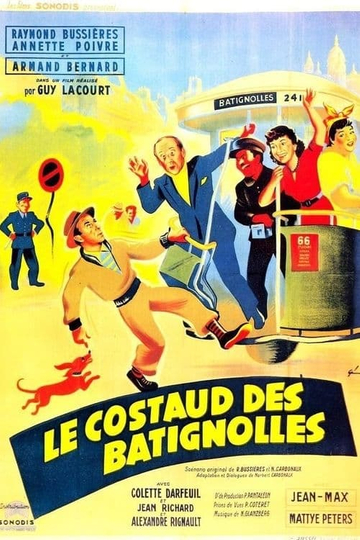 Le costaud des Batignolles Poster