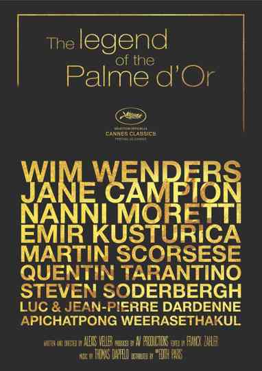 The Legend of the Palme dOr Poster