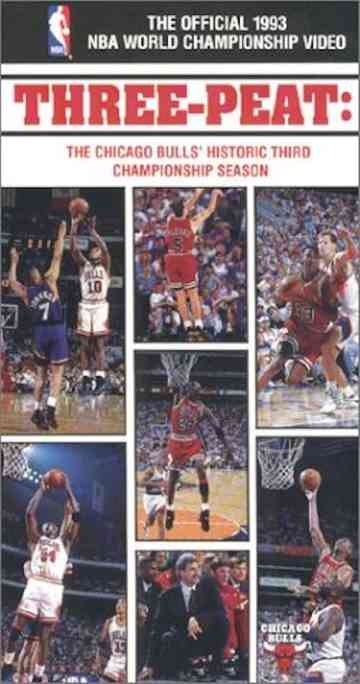 ThreePeat  The Chicago Bulls Historic Third Championship Poster