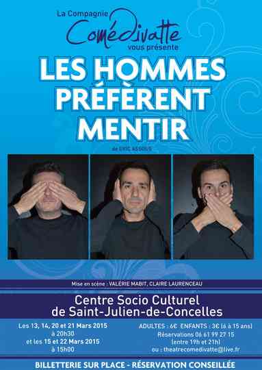 Les hommes preferent mentir Poster
