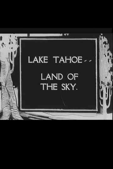 Lake Tahoe, Land of the Sky Poster