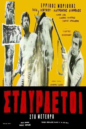 Golden Eagles in Meteora Poster