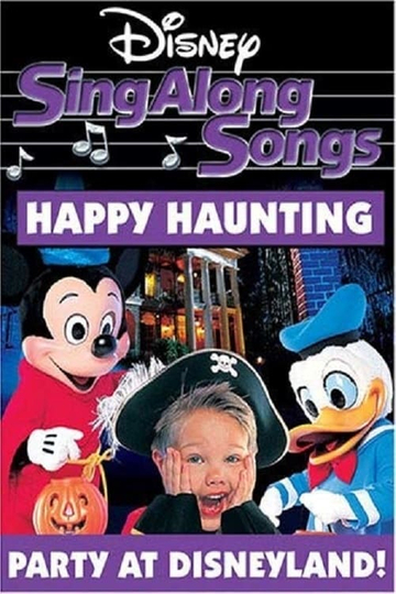 Disney SingAlong Songs Happy Haunting Poster