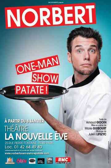 Norbert  One man show patate  poster