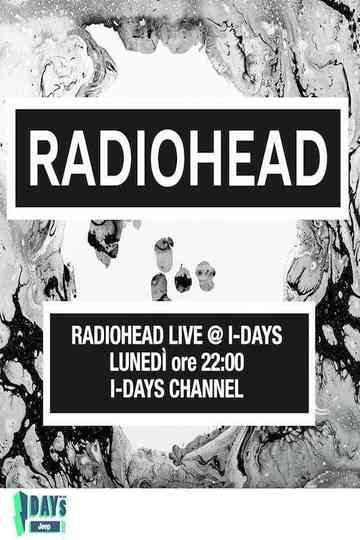 Radiohead  Live at IDays 2017 Poster