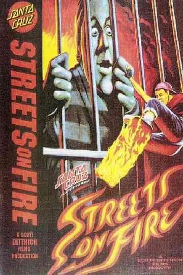 Santa Cruz Skateboards  Streets On Fire Poster