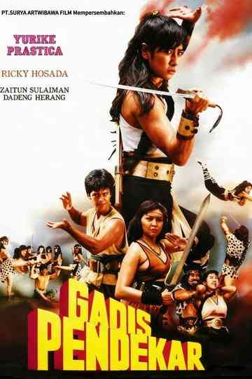Warrior Girl Poster