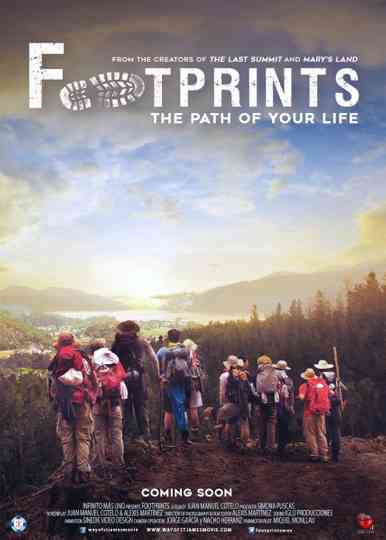 Footprints the Path of Your Life Poster
