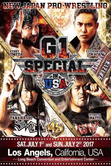 NJPW G1 Special in USA 2017 - Night 2 Poster