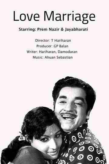 Love Marriage Poster