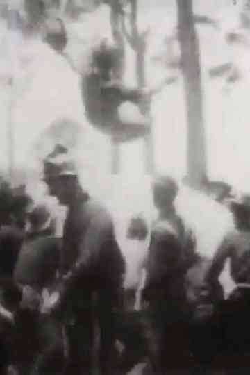 Tossing a Nigger in a Blanket Poster