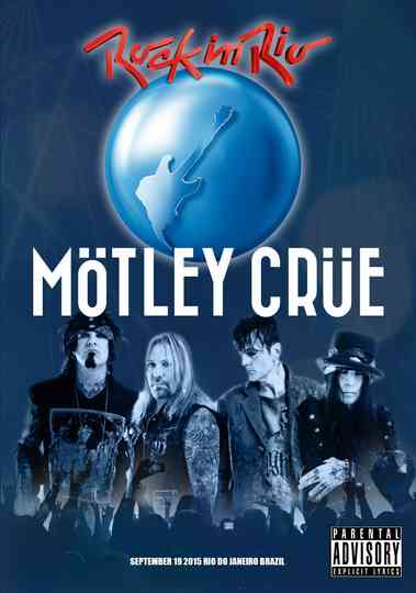 Mötley Crüe  Rock in Rio 2015 Poster