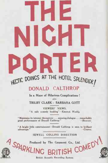 The Night Porter Poster