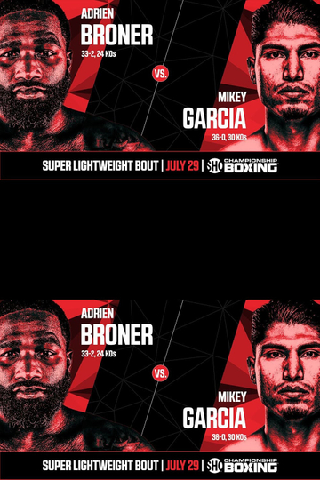 Adrien Broner vs Mikey Garcia