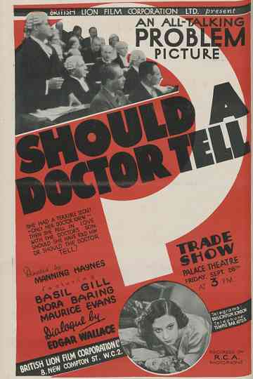 Should a Doctor Tell Poster