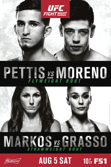 UFC Fight Night 114 Pettis vs Moreno Poster