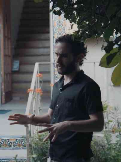 Cafe Tangerine Poster