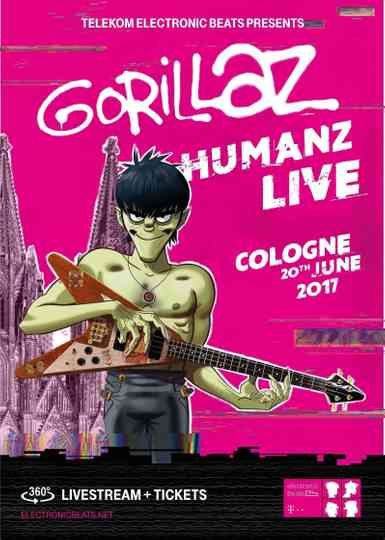 Gorillaz | Humanz Live in Cologne Poster