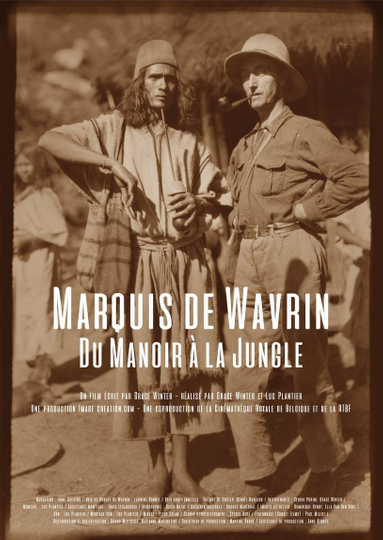 Marquis de Wavrin from the Manor to the Jungle Poster