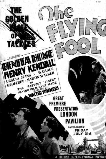 The Flying Fool Poster