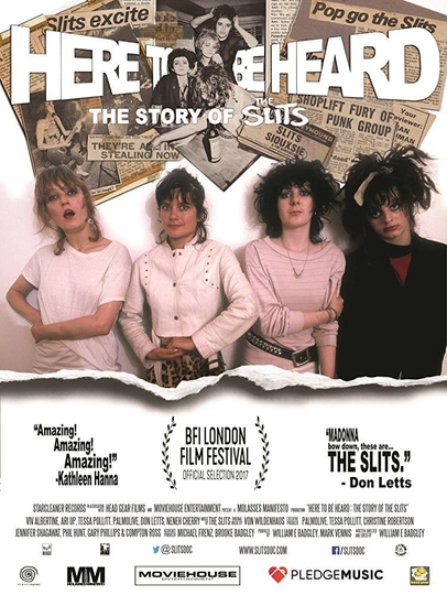 Here to be Heard The Story of The Slits Poster