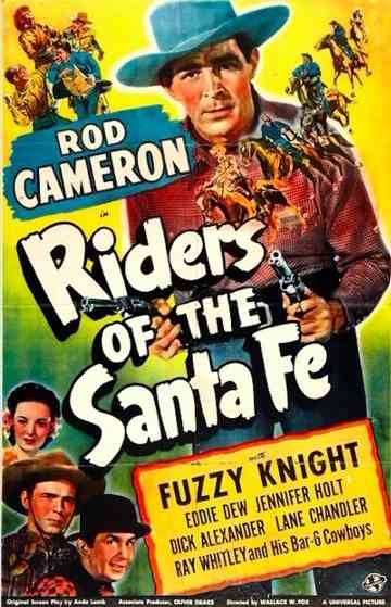 Riders of the Santa Fe Poster