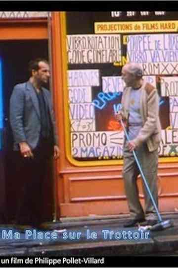 Ma place sur le trottoir Poster