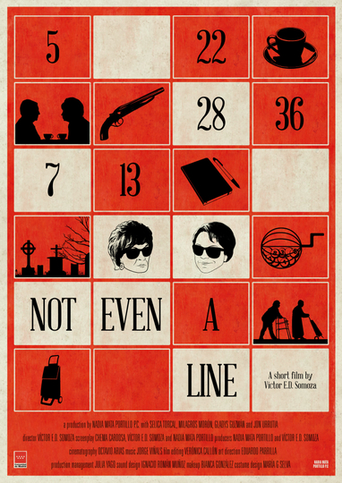 Not Even a Line Poster