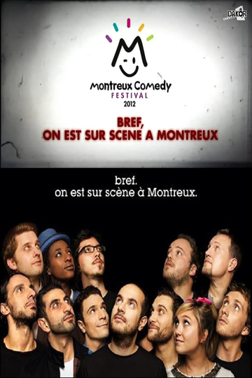 Bref on est sur scène à Montreux Poster