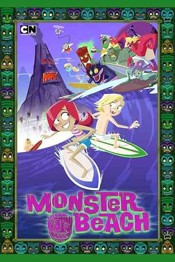 Monster Beach Poster