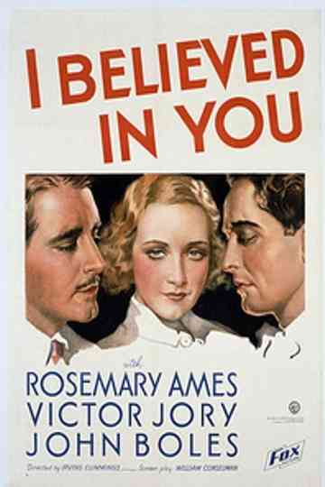 I Believed in You Poster
