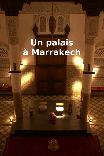 Ein Palast in Marrakesch Poster