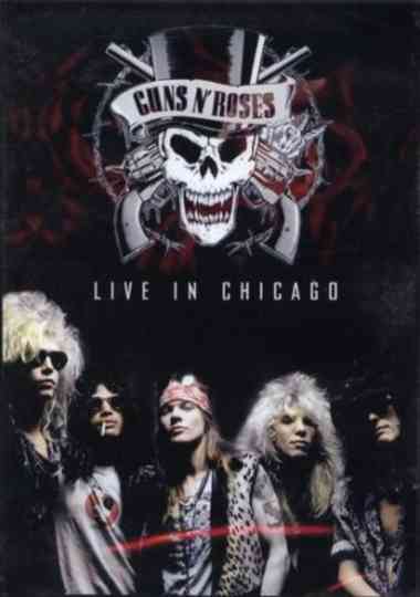 Guns N Roses Live in Chicago 1992 Poster