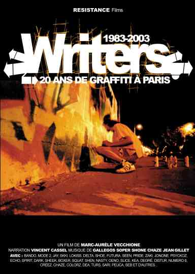 Writers  19832003 20 ans de graffiti à Paris Poster