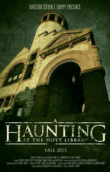 A Haunting at the Hoyt Library Poster