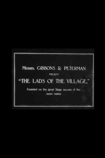 The Lads of the Village Poster