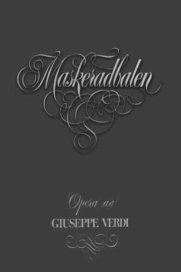 Maskeradbalen Poster
