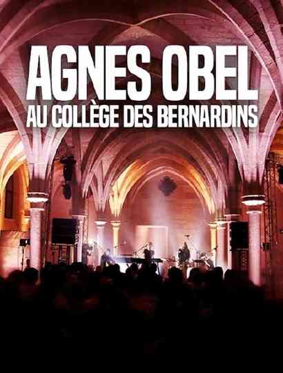 Agnes Obel en concert Collège des Bernardins, Paris Poster