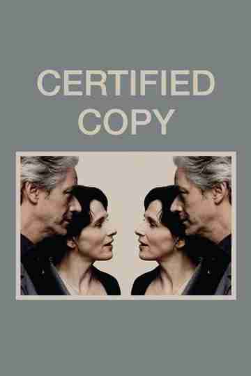 Certified Copy Poster