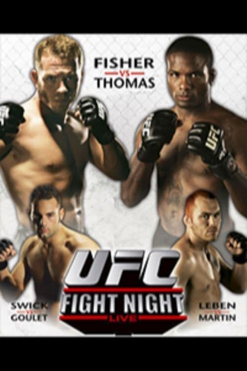 UFC Fight Night 11 Thomas vs Florian Poster