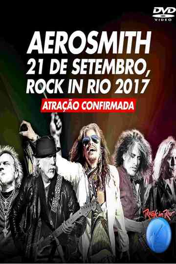 Aerosmith Rock in Rio 2017 Poster