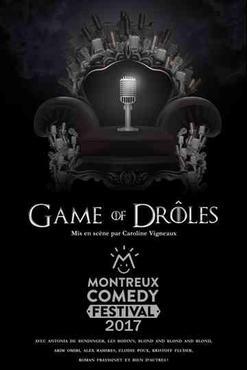 Montreux Comedy Festival 2017 Game of Drôles poster