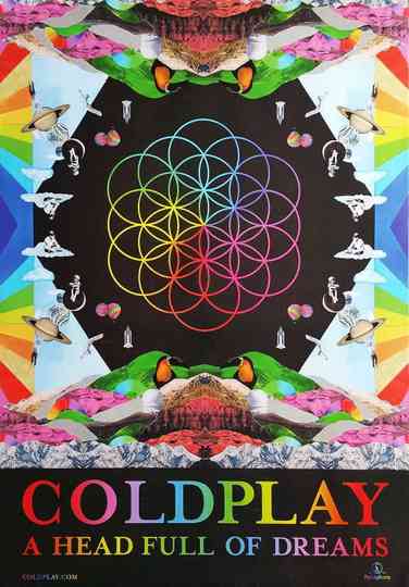 Coldplay: Live at Pasadena Rose Bowl 2016 Poster