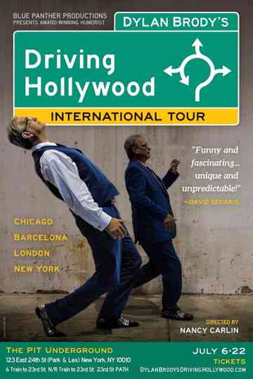 Dylan Brody's Driving Hollywood Poster