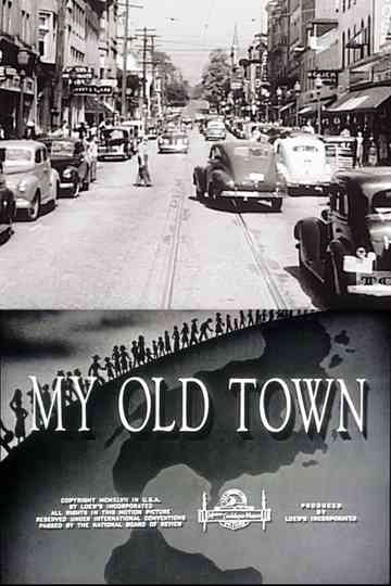 My Old Town Poster
