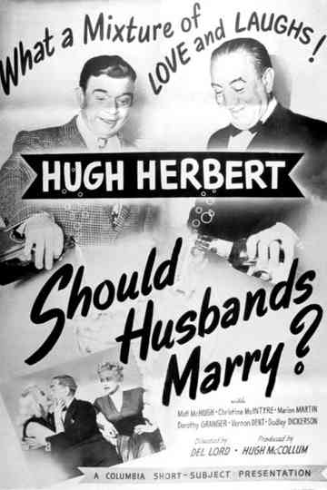 Should Husbands Marry Poster