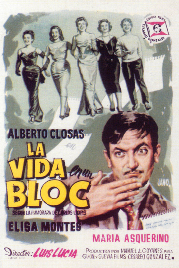 La vida en un bloc Poster