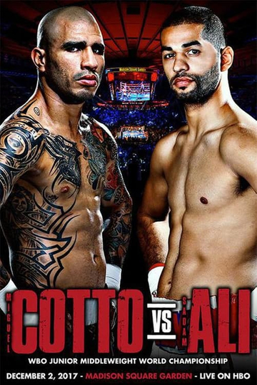 Miguel Cotto vs Sadam Ali Poster