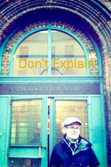 Dont Explain Poster