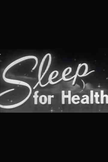 Sleep for Health Poster